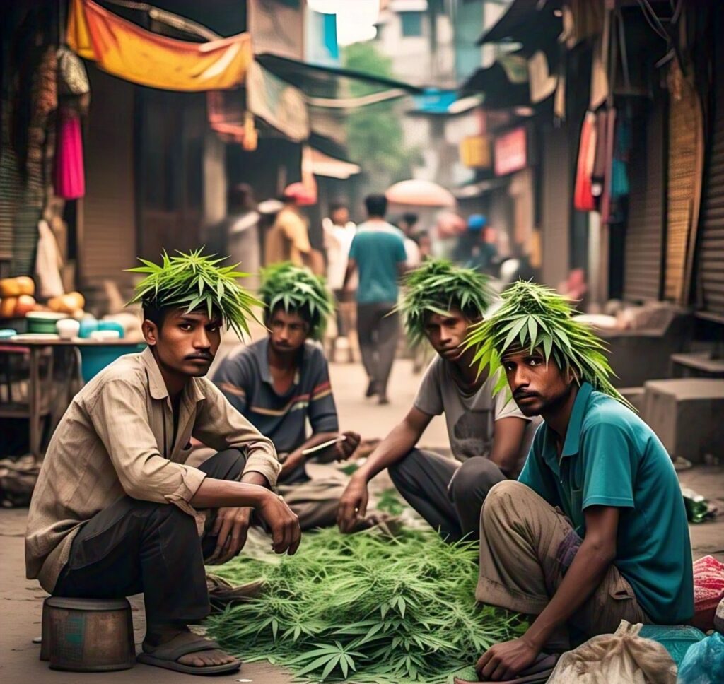 Marijuana in Dhaka